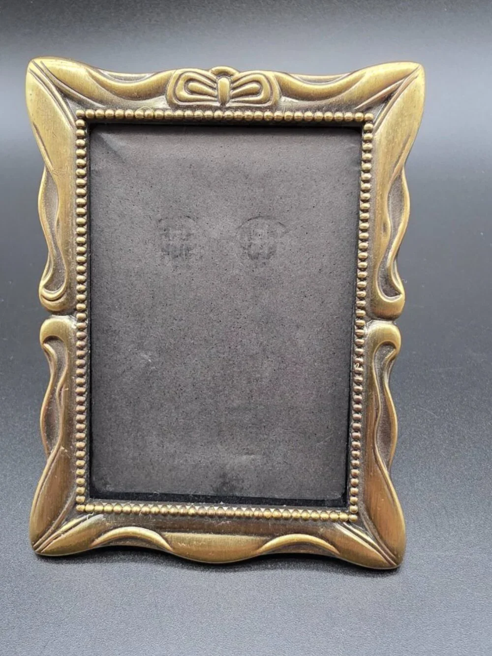 The Weston Gallery Solid Brass Photo Frame Gold Tone small